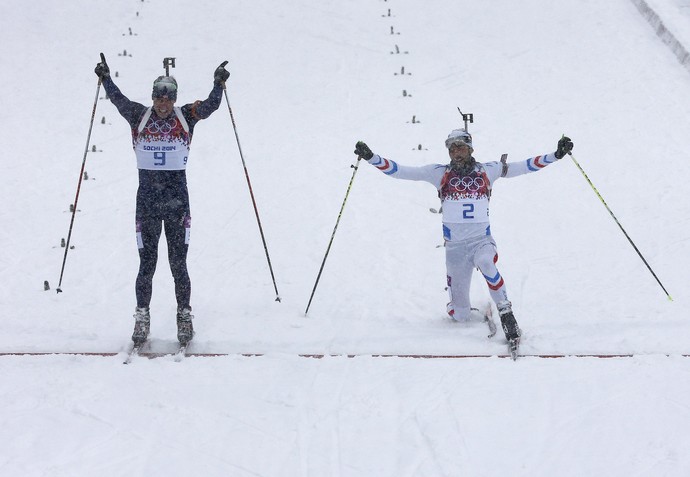 Sochi  Martin Fourcade (Foto: Reuters)