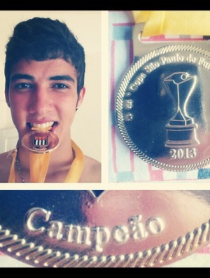 Gustavo Henrique campeão Copinha (Foto: Reprodução / Instagram)