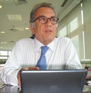 Carlos Miguel Aidar, candidato à presidência do São Paulo (Foto: Alexandre Lozetti)