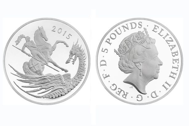 Moeda em homenagem ao príncipe George (Foto: Divulgação/Royal Mint)