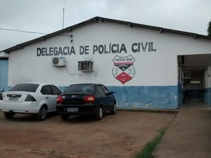 Delegacia de Ouro Preto do Oeste (Foto: Camilo Estevam/G1)