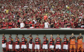 Torcida Flamengo Mané Garrincha (Foto: Gilvan de Souza / Flamengo)