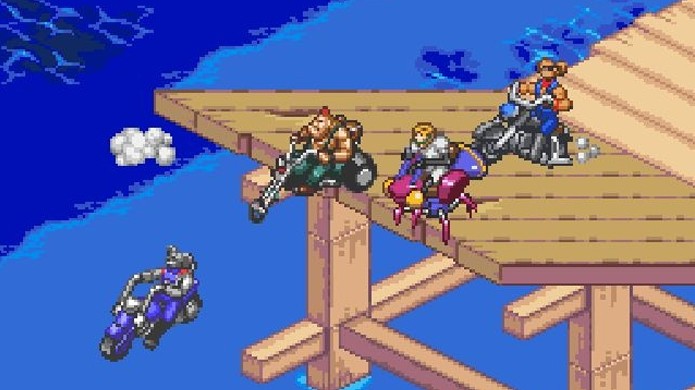 Os Ratos Motoqueiros de Marte ganharam um bom game de corrida no Super Nintendo com Biker Mice from Mars (Foto: Reprodução/Pinterest)