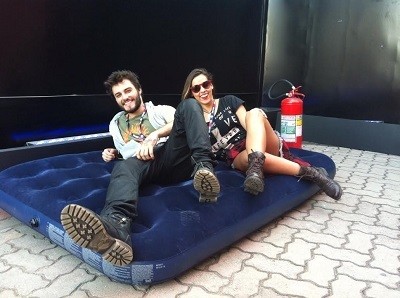 Hugo Bonemer e Thati Lopes