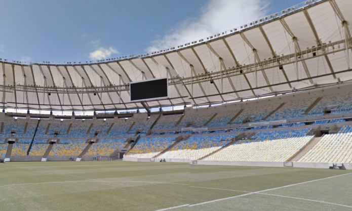 Google atualiza Street View com imagens do Maracanã, para a Copa do Mundo (Foto: Reprodução/Google) Google atualiza Street View com imagens do Maracanã, para a Copa do Mundo (Foto: Reprodução/Google)