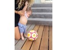 Shakira mostra vídeo fofo do filho caçula 'chutando' bola de futebol