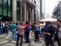 Funcionários do IBGE fazem ato no RJ após suspensão da Pnad Contínua