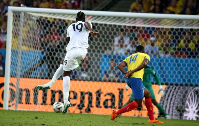 Pogba Equador x França (Foto: André Durão / Globoesporte)