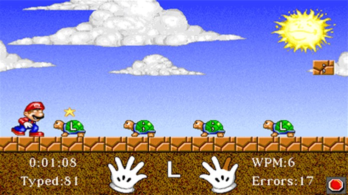 Mario Teaches Typing era um jogo estranho com um valor educativo um pouco questionável (Foto: Reprodução/Geekenstein)