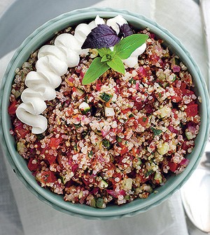 Tabule de quinoa (Foto: Rogério Voltan/Casa e Comida)