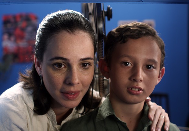 Miriam Freeland e Joel Gomes em cena do filme Cine Holliúdy (Foto: Divulgação)