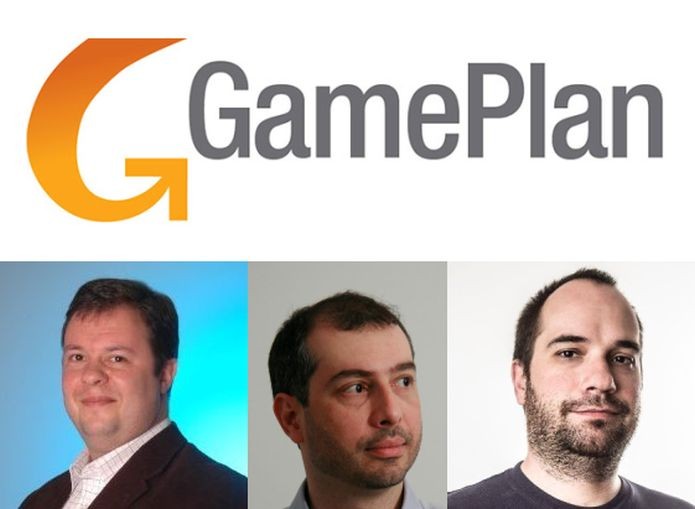 André Faure, Luciano Andrade e Henrique Martin são os nomes por trás da GamePlan (Foto: Divulgação)