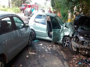 Vítima estava a caminho da casa da namorada quando perdeu o controle do veículo (Foto: Jefferson Teixeira/Blog Verdinho Itabuna)