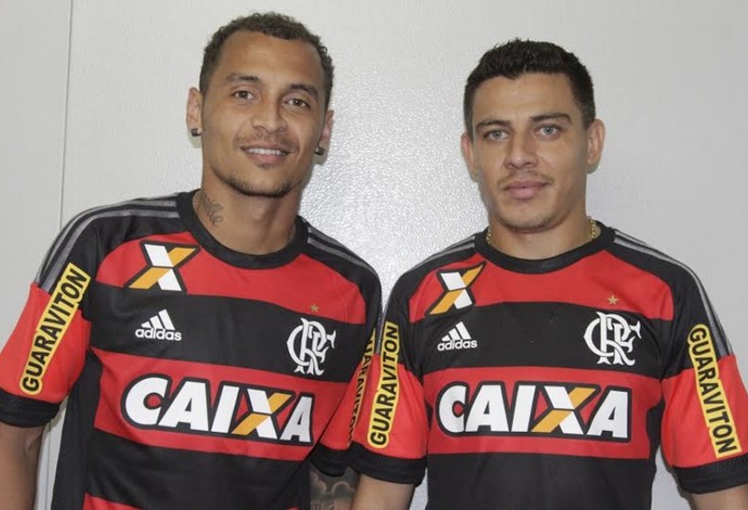 Alan Patrick e Ayrton, Flamengo (Foto: Divulgação / Flamengo) Alan Patrick e Ayrton, Flamengo (Foto: Divulgação / Flamengo)