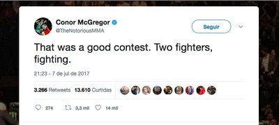 Conor McGregor, Twitter, TUF 25 Finale (Foto: Reprodução/Twitter)