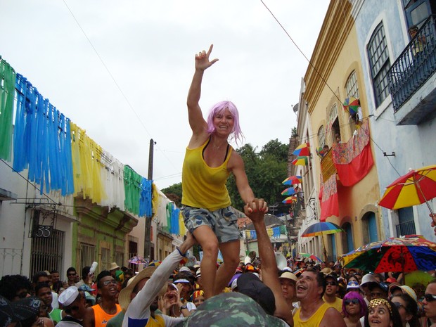 Luciana Pinto é a musa inspiradora do bloco Mulher na Vara (Foto: Divulgação)