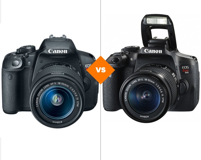 Confira o comparativo entre a Canon T5i e sua sucessora T6i (Foto: Arte/TechTudo) Confira o comparativo entre a Canon T5i e sua sucessora T6i (Foto: Arte/TechTudo)