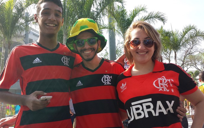 torcedores Flamengo Alemanha (Foto: Alexandre Alliatti)