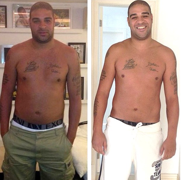 Adriano sem camisa (Foto: Reprodução / Instagram)