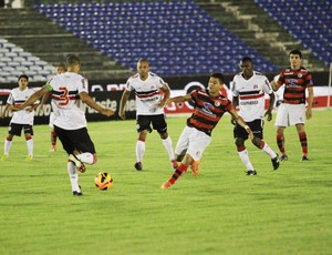 Campinense 3 x 0 Santa Cruz, no Estádio Amigão (pela 1ª fase da Copa do Nordeste 2013) (Foto: Magnus Menezes / Jornal da Paraíba)