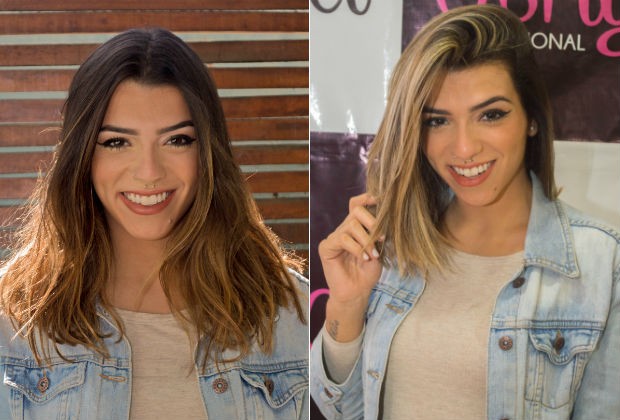 Petra Mattar: antes e depois (Foto: Rosiane Ramos/Divulgação)
