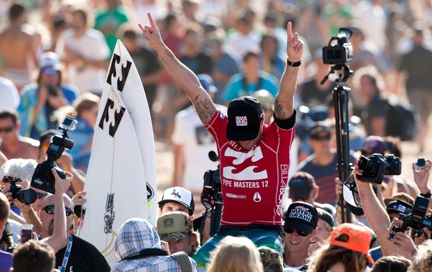 Joel Parkinson campeão mundial surfe (Foto: Getty Images)