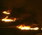 Incêndio atinge galpão das Pernambucanas (Reprodução)