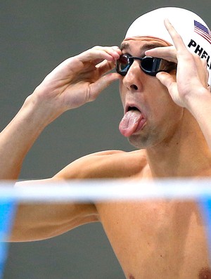 Michael Phelps na prova de natação dos 200m medley em Londres (Foto: Reuters)