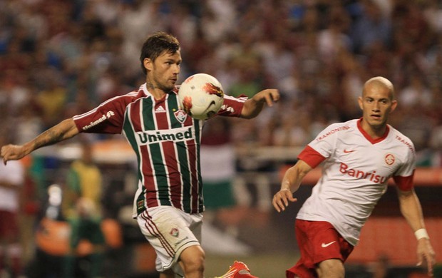 Rafael Sobis Fluminense x Internacional (Foto: Ricardo Ayres / Photocâmera)