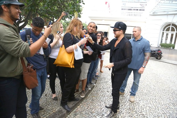 Adam Lambert (Foto: Gabriel Reis / Ag. News)