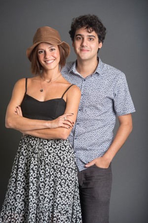 Fernanda Freitas e George Sauma (Foto: Globo/Estevam Avellar)