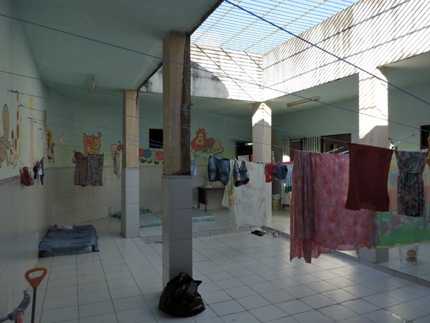 Berçário Zilda Arns foi o primeiro a ser inaugurado em uma colonia penal em Pernambuco (Foto: Débora Soares/G1)