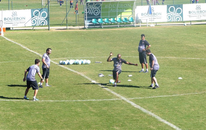 Comissão Técnica treino Vasco (Foto: André Casado)