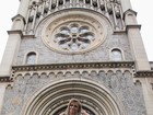 Fernanda Martinelli posa de lingerie em pontos turísticos de São Paulo