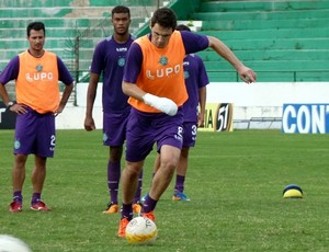 Tiago Pagnussat zagueiro Guarani treino (Foto: Warley Menezes / Guarani FC)