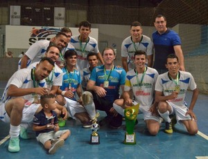 Casa do Chimarrão venceu a Copa Cidade de Futsal em Vilhena (Foto: Prefeitura de Vilhena/Divulgação)