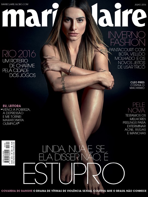 Cleo Pires na capa de julho da Marie Claire (Foto: Gustavo Zylbersztajn)