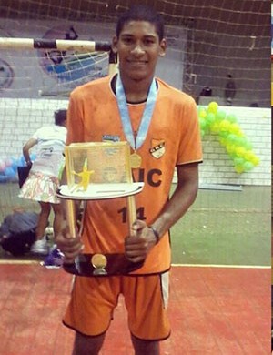 Marcos Vinícius, atleta do Caic Balduíno (Foto: Reprodução/Facebook)