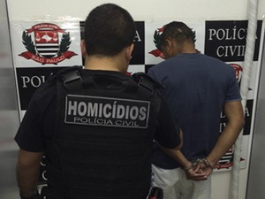 Suspeito de torturar e matar acusado de estupro é preso em São José, SP  (Foto: Divulgação/ Polícia Civil)