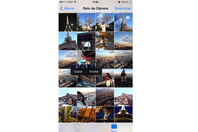 Oculte fotos do Álbum do iPhone 6 (Foto: Gabriella Fiszman/ TechTudo)