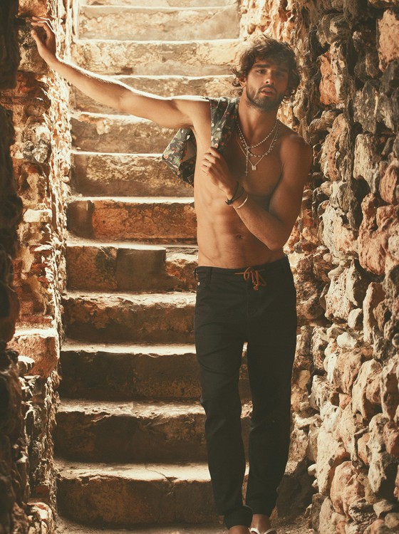 Marlon é um dos modelos brasileiros de maior sucesso no exterior (Foto: André Passos)