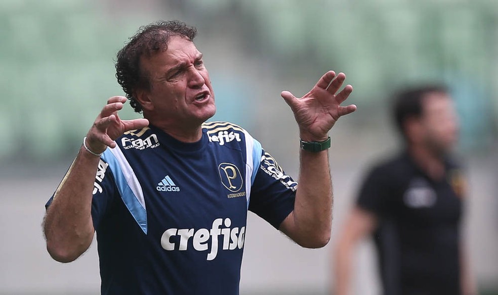 Cuca terá parte dos salários pagos pela patrocinadora do Palmeiras (Foto: Cesar Greco/Ag Palmeiras/Divulgação)