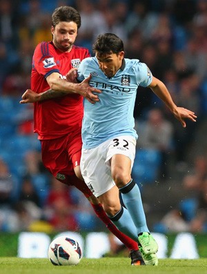 Tevez, Manchester City x West Brom (Foto: Getty Images)