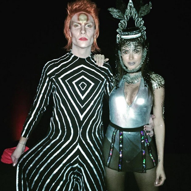Thaila Ayala em festa de Halloween em Nova York, nos Estados Unidos (Foto: Instagram/ Reprodução)