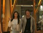 Thor Batista sai para jantar e passeia com a namorada em shopping no Rio