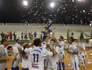 Araçariguama conquista o pentacampeonato da Copa TV TEM de Futsal (Foto: Rafaela Gonçalves)
