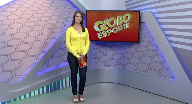 Tâmara Oliveira, apresenta o GE local (Foto: Divulgação/TV Sergipe)