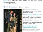 Reataram? John Mayer e Katy Perry saem para jantar em Los Angeles