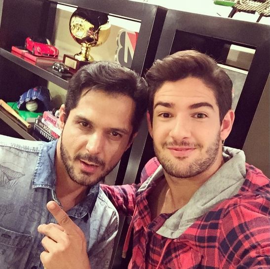 Alexandre Pato e Renner de Souza  (Foto: Reprodução do Instagram)