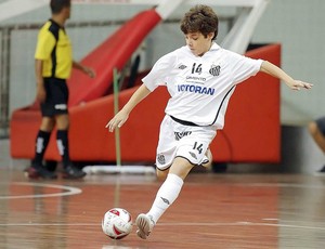 Santos sub-13 de futsal no Campeonato Paulista (Foto: Pedro Ernesto Guerra / Santos FC)